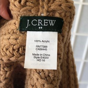 J. Crew Accessories - J. Crew tan infinity scarf J. Crew Accessories - J. Crew tan infinity scarf